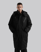 Hooded Extra Long Puffer Jacket image 2