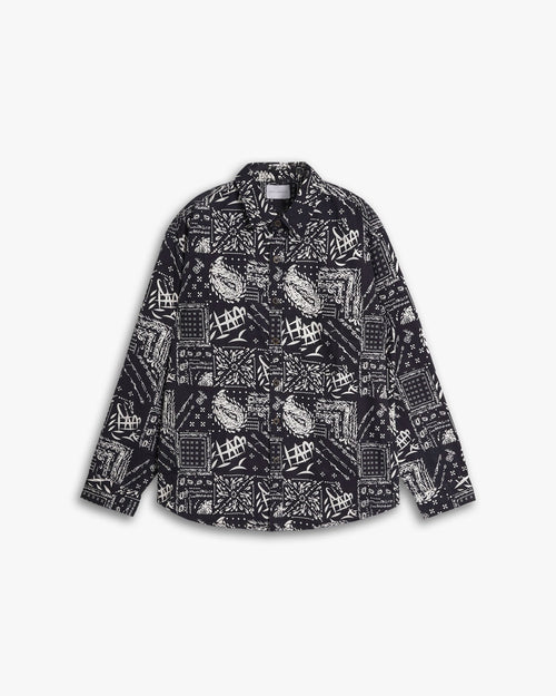 All-Cotton Patterned Shirt image 0