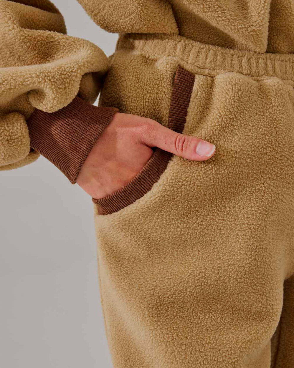 Fleece Color-Block Joggers image 4