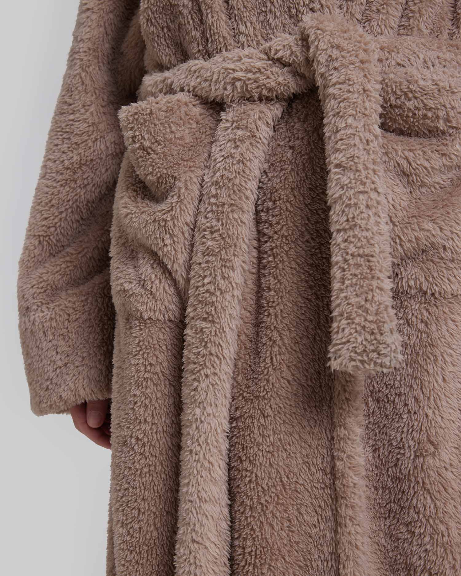 Fuzzy Knitted Robe image 5