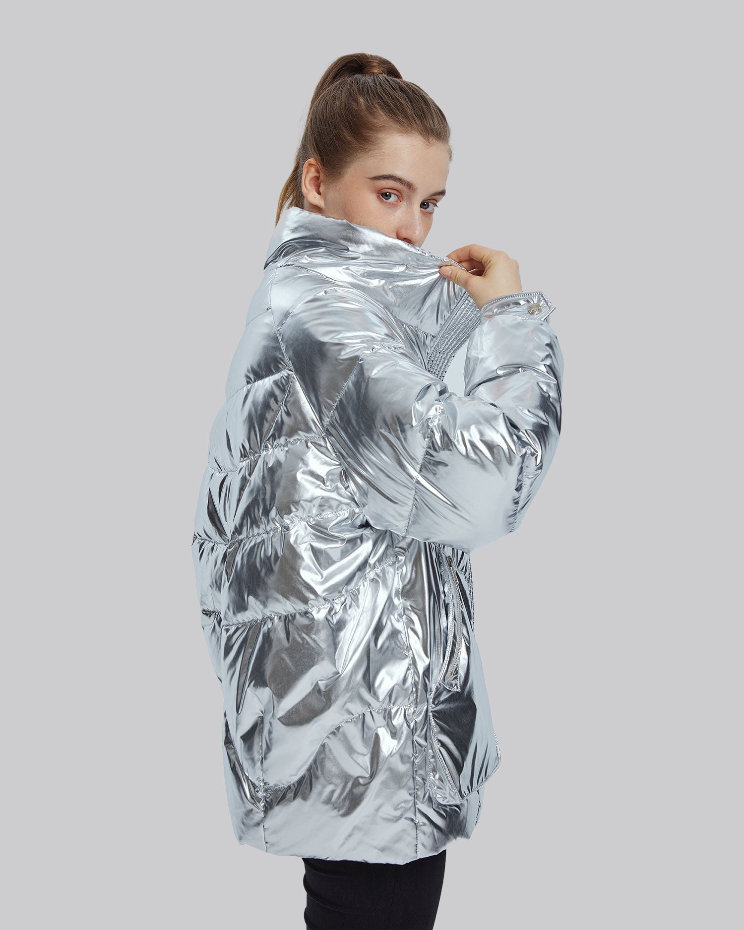 Duck Down Puffer Jacket image 3