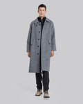Wool-Cashmere Long Coat - Fossil, S image