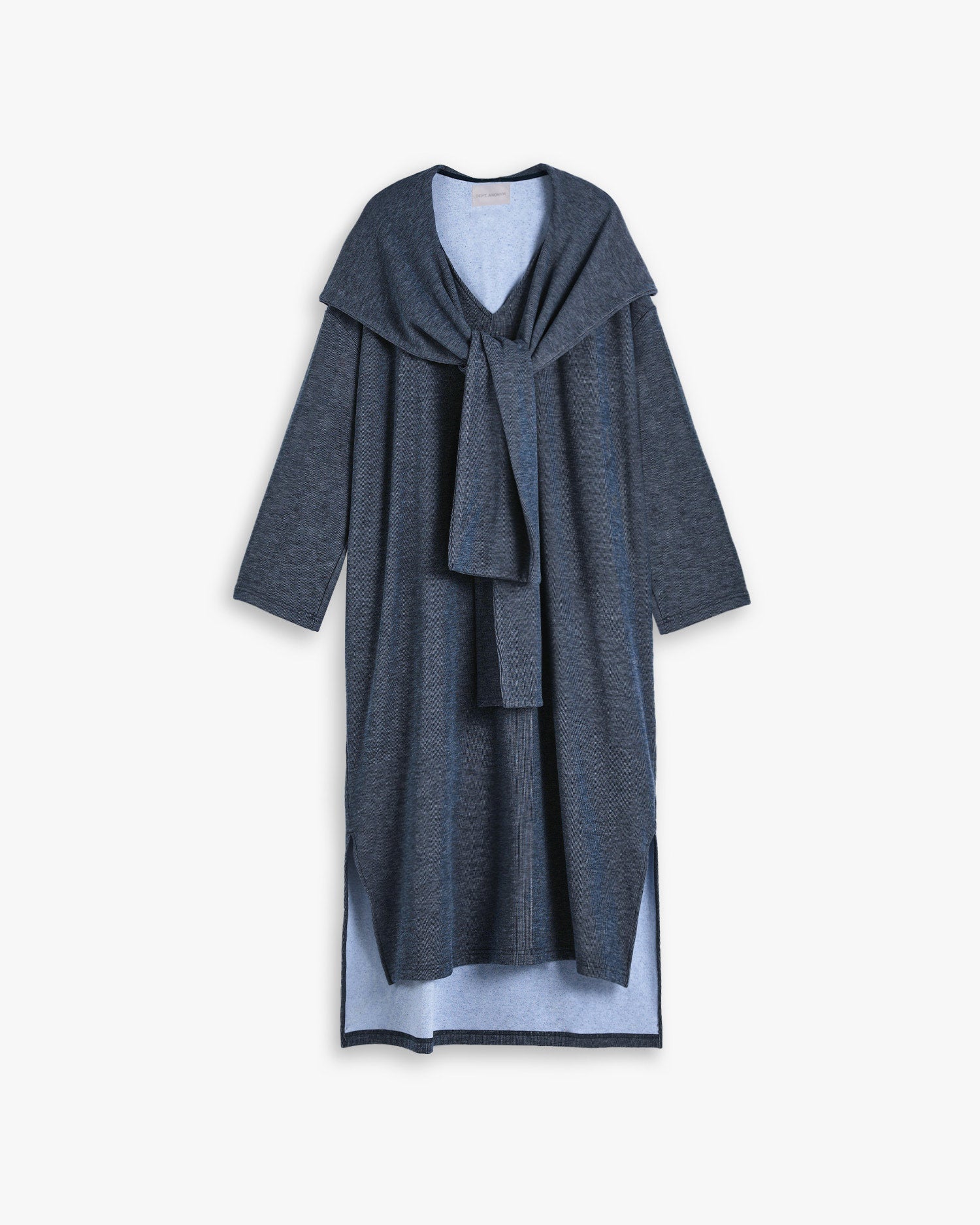 Lounge Dress With Hooded Scarf image 0