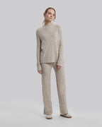Plain Sweatpants - Beige, S image