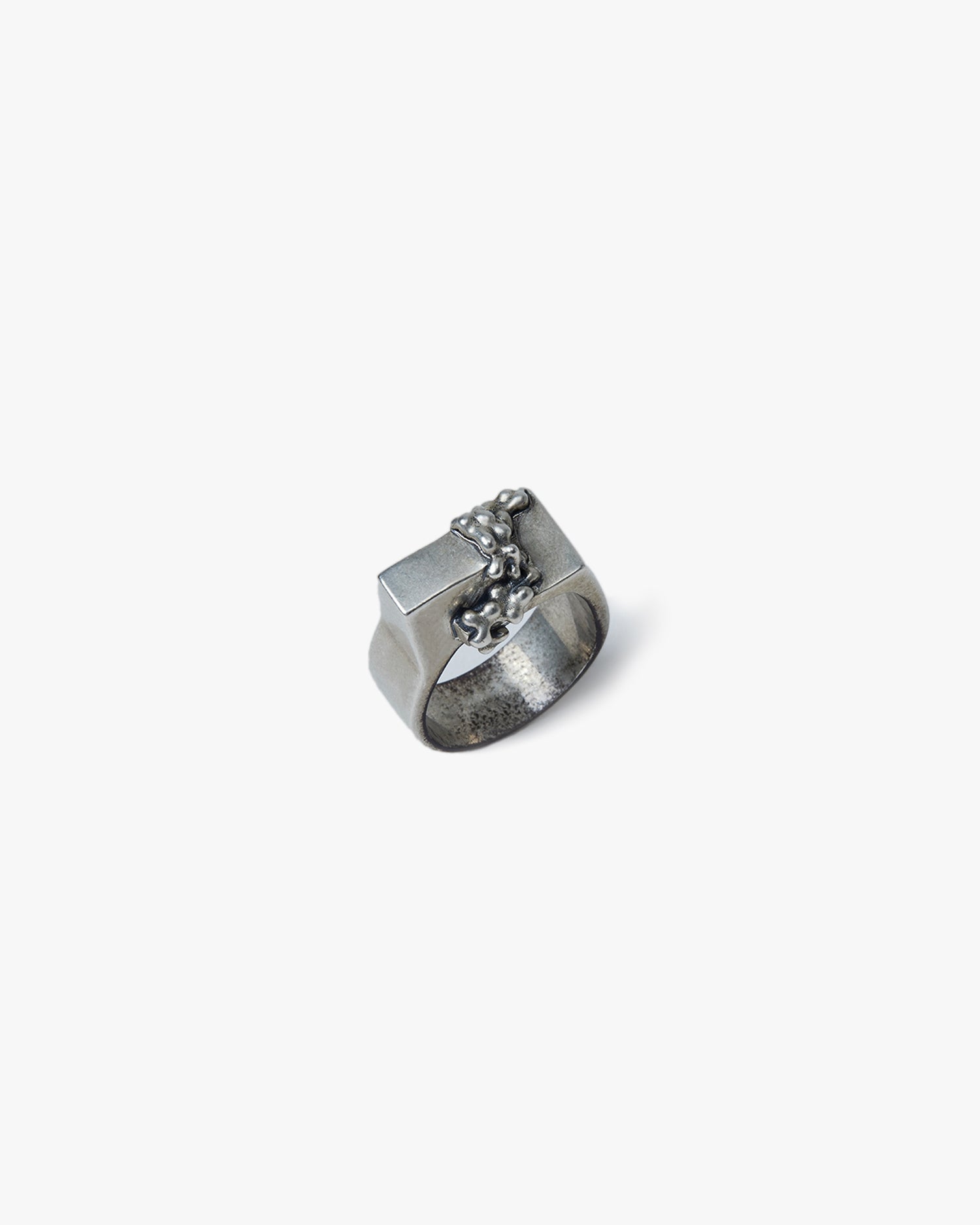 Silver Molten Ring - Silver, 7 image