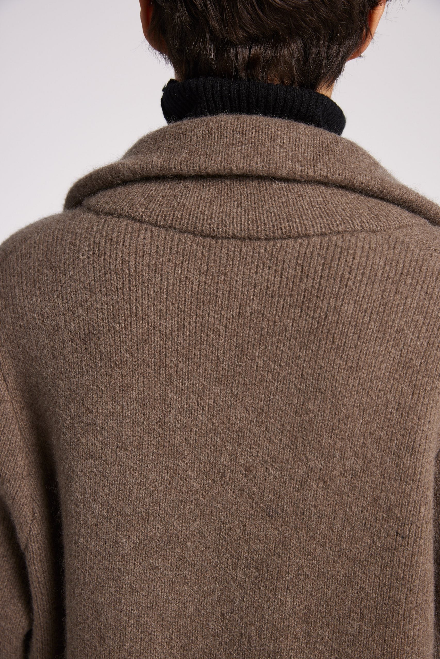 Knitted Yak Wool Cardigan image 4