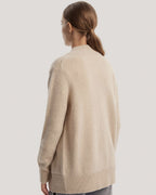Button Front Wool-Yak Cardigan image 3
