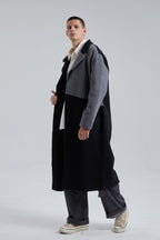 1 × Paneled Pure Wool Coat image 3