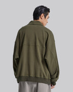 Half-Zipped Turtleneck Sweatshirt image 4