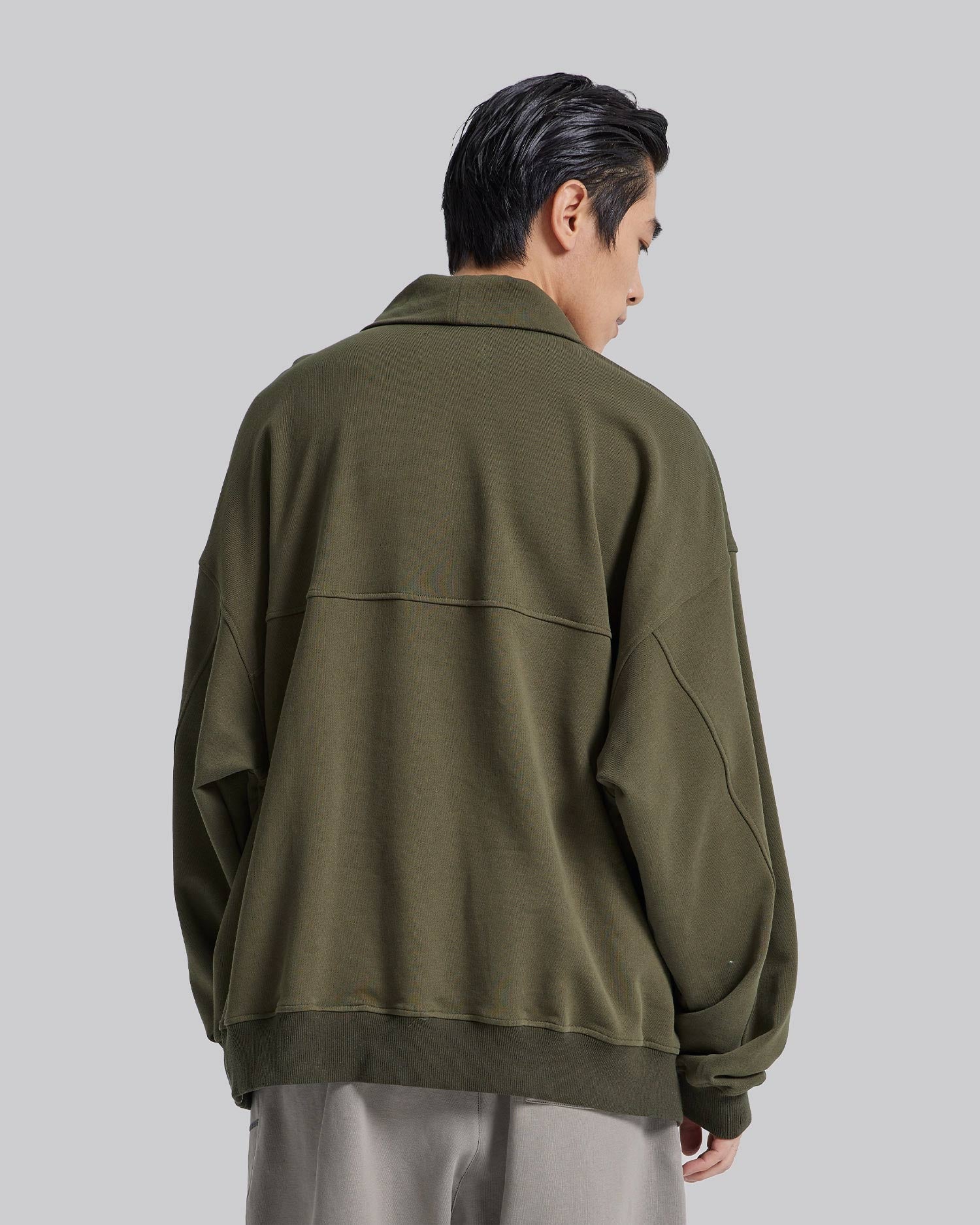 Half-Zipped Turtleneck Sweatshirt image 4