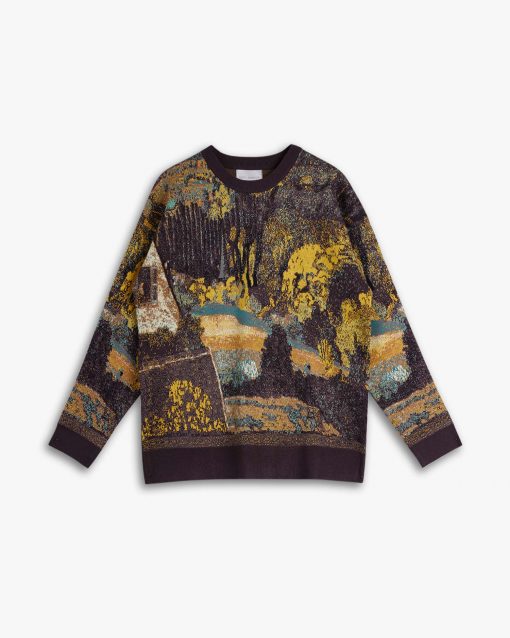 Multicolor Ribbed Sweater image 0
