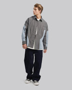 Loose-Fit Paneled Pants - Midnight, L image
