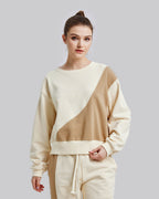 Diagonal Crewneck Sweatshirt image 5