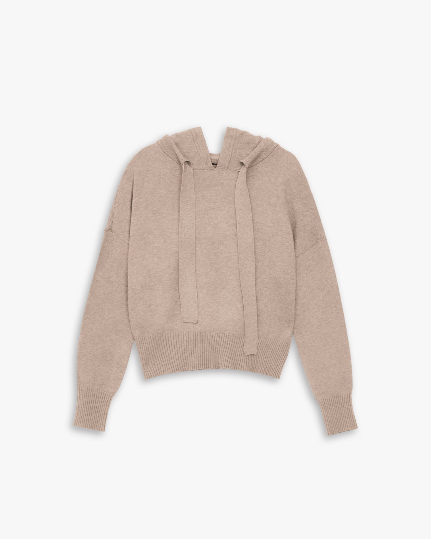 Plain Drawstring Hoodie image 0
