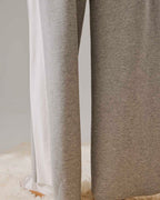 Drawstring Wide Leg Paneled Pants image 5