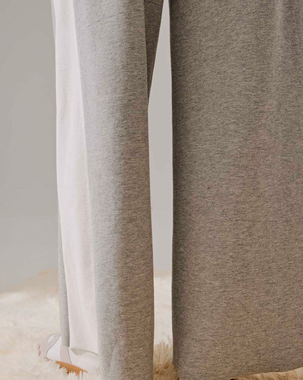 Drawstring Wide Leg Paneled Pants image 5