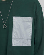 Exposed Seam Pocket Sweatshirt image 5