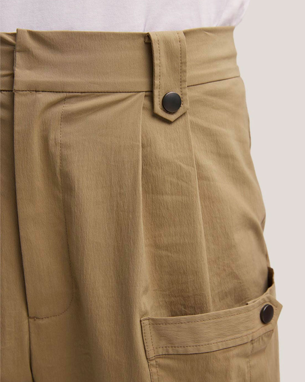 Mid Waist Tapered Leg Pants image 4