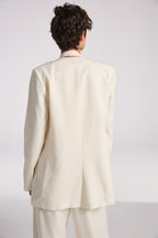 Linen Layered Blazer image 3