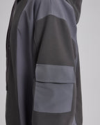 Arm-Pockets Paneled Hoodie image 6