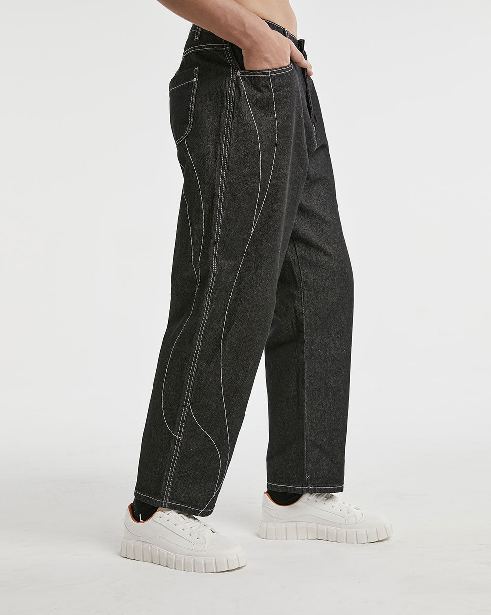 Classic Line Cotton Jeans image 3