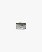 Silver Rough-Cut Ring image 2