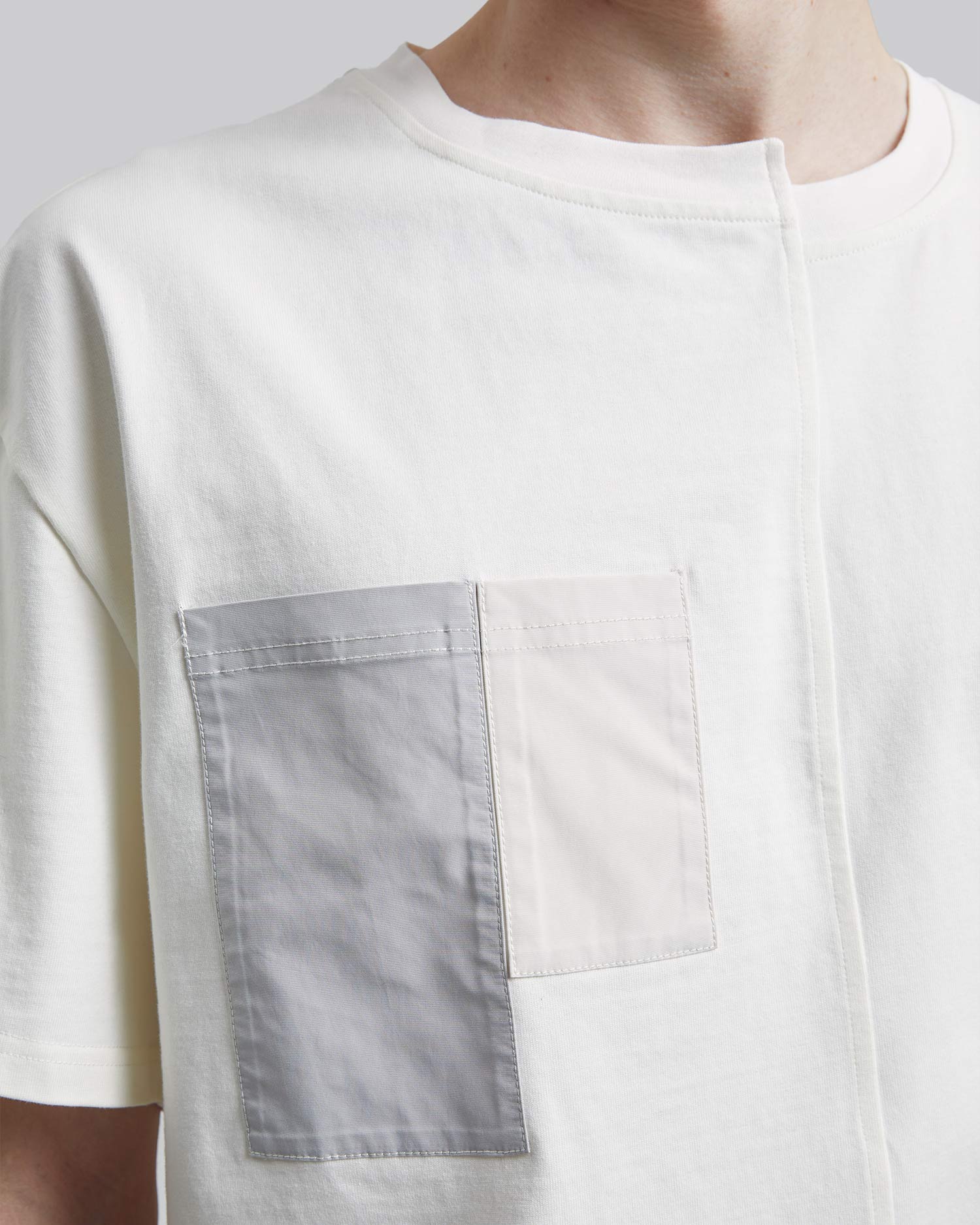 Paneled-Pocket T-Shirt image 6