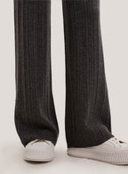 Wool-Cashmere Wide-Leg Trousers image 5