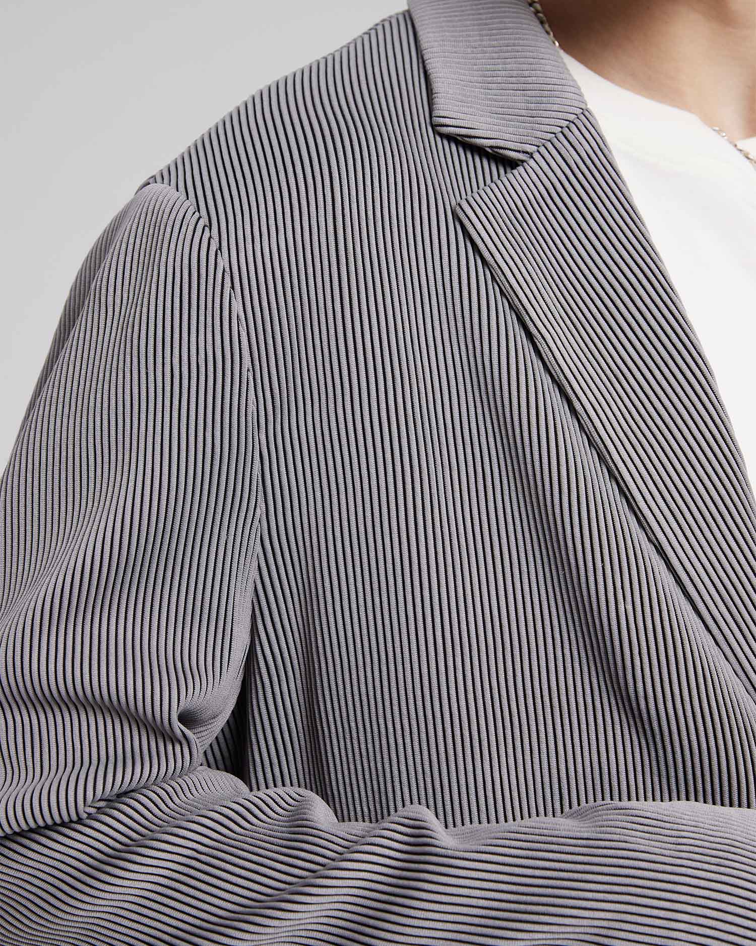 Vertical Ribbed Blazer image 4