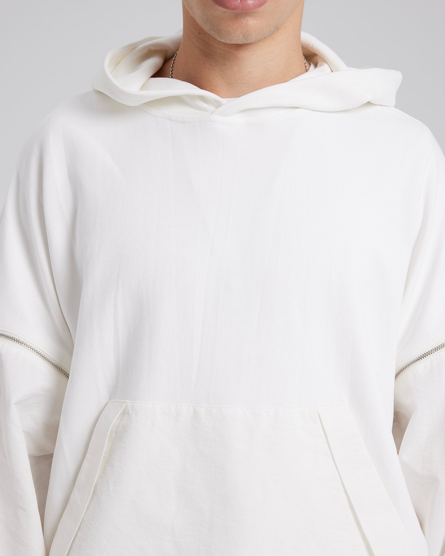 Hoodie with Detachable Sleeves image 3
