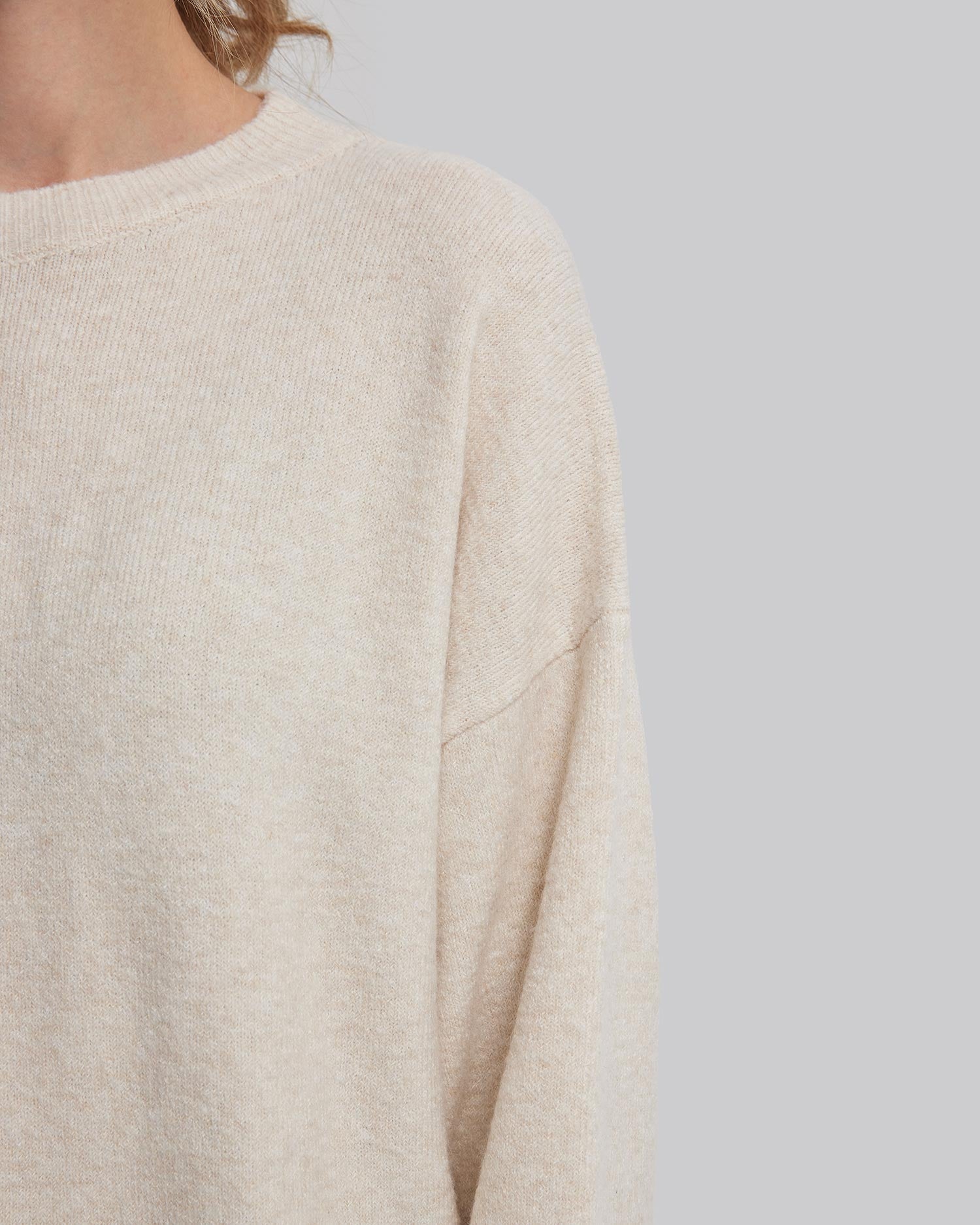 Plain Crewneck Sweater image 5