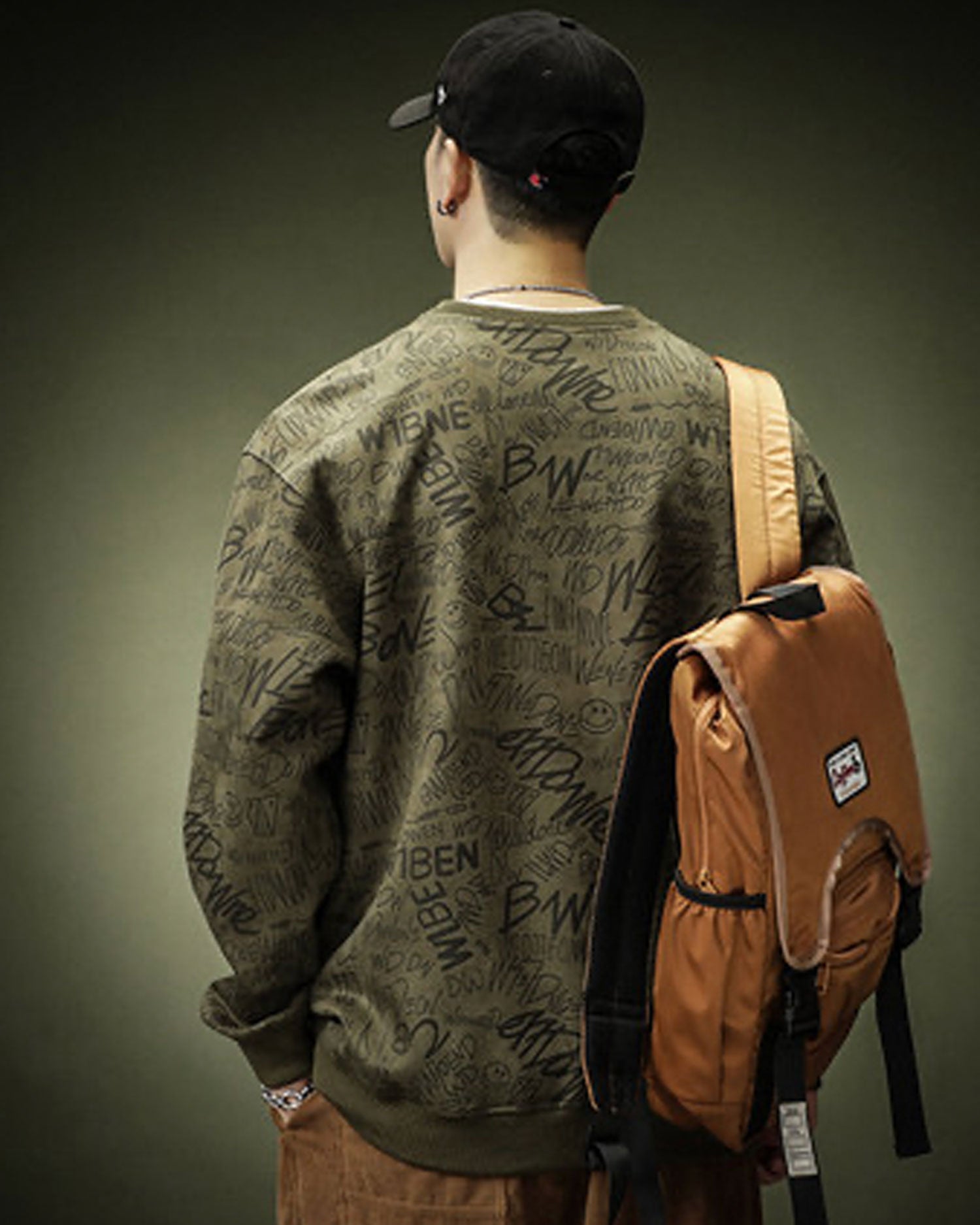 All Print Crewneck Sweatshirt image 1