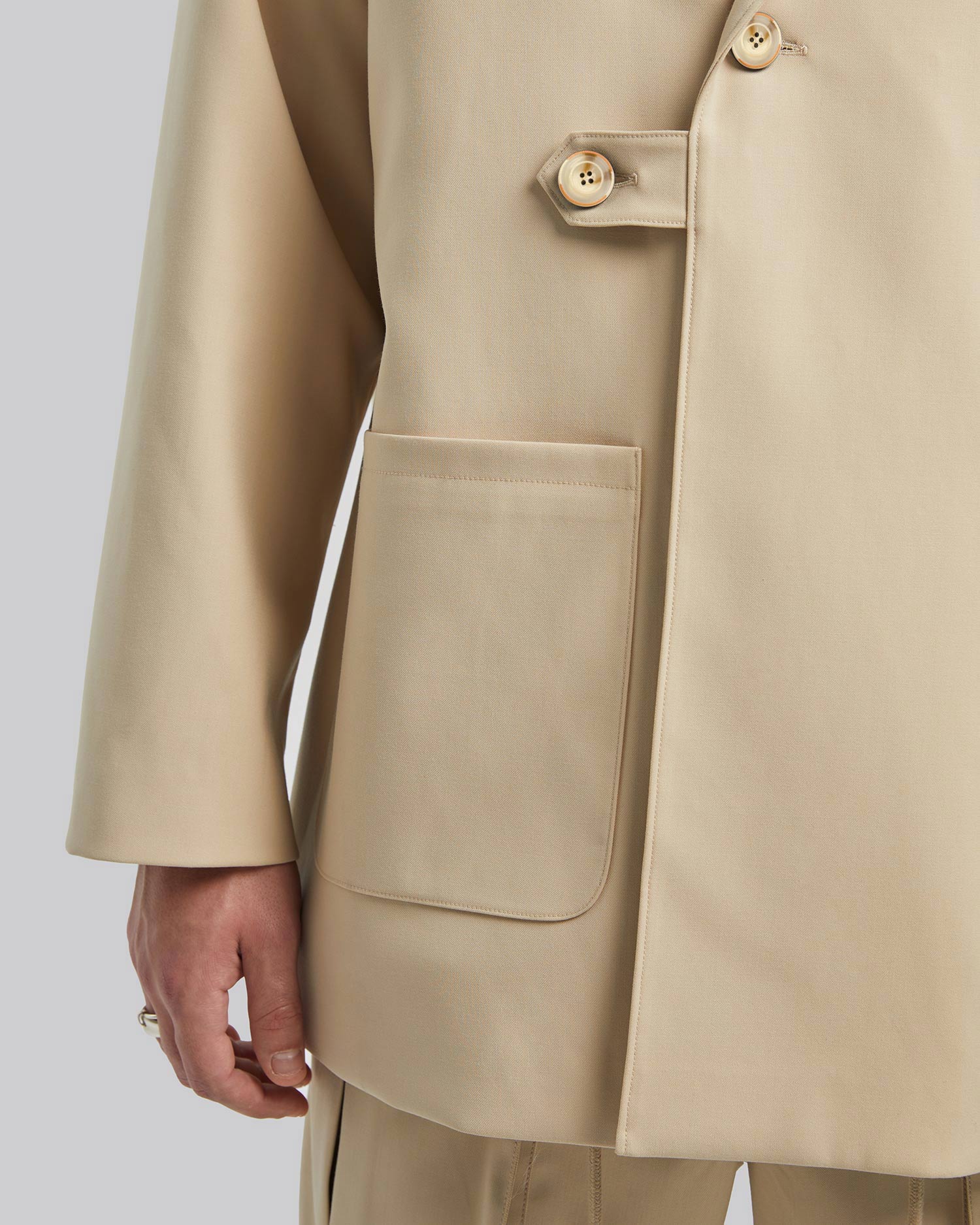 Single-Button Patch Pocket Blazer image 5