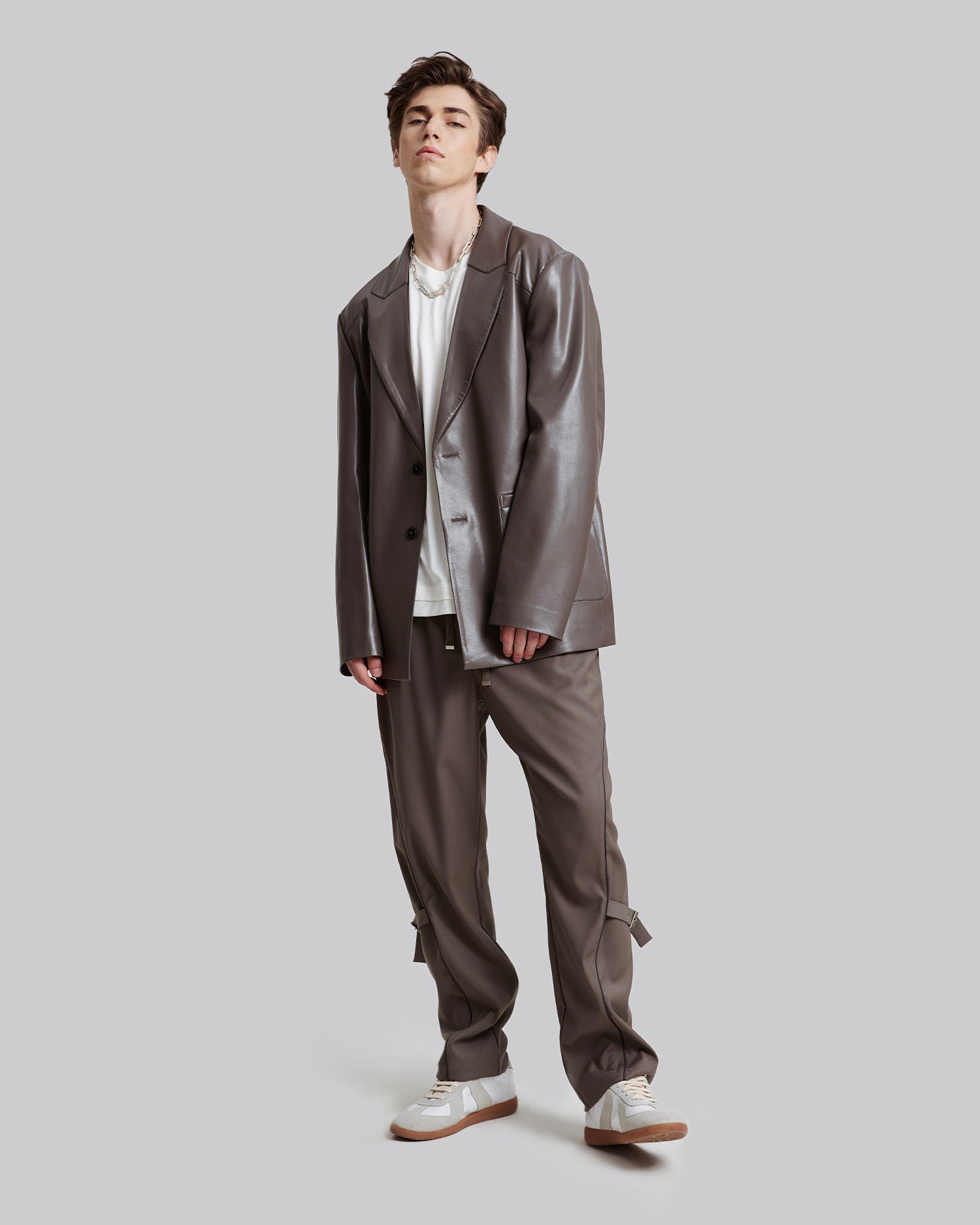 Classic Autumn Jacket - Dark Brown, XL image
