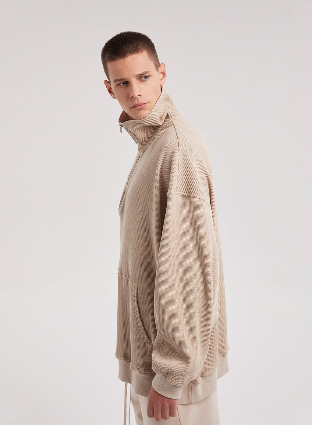 Half-Zip Front Pocket Pullover image 2