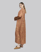Pattern Print Relaxed Maxi Dress image 2