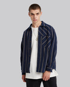 All-Cotton Striped Shirt image 1