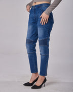 Fishnet Slim-Fit Jeans image 1