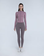 Ultra Lightweight Zip-Up Jacket - Mauve, L image
