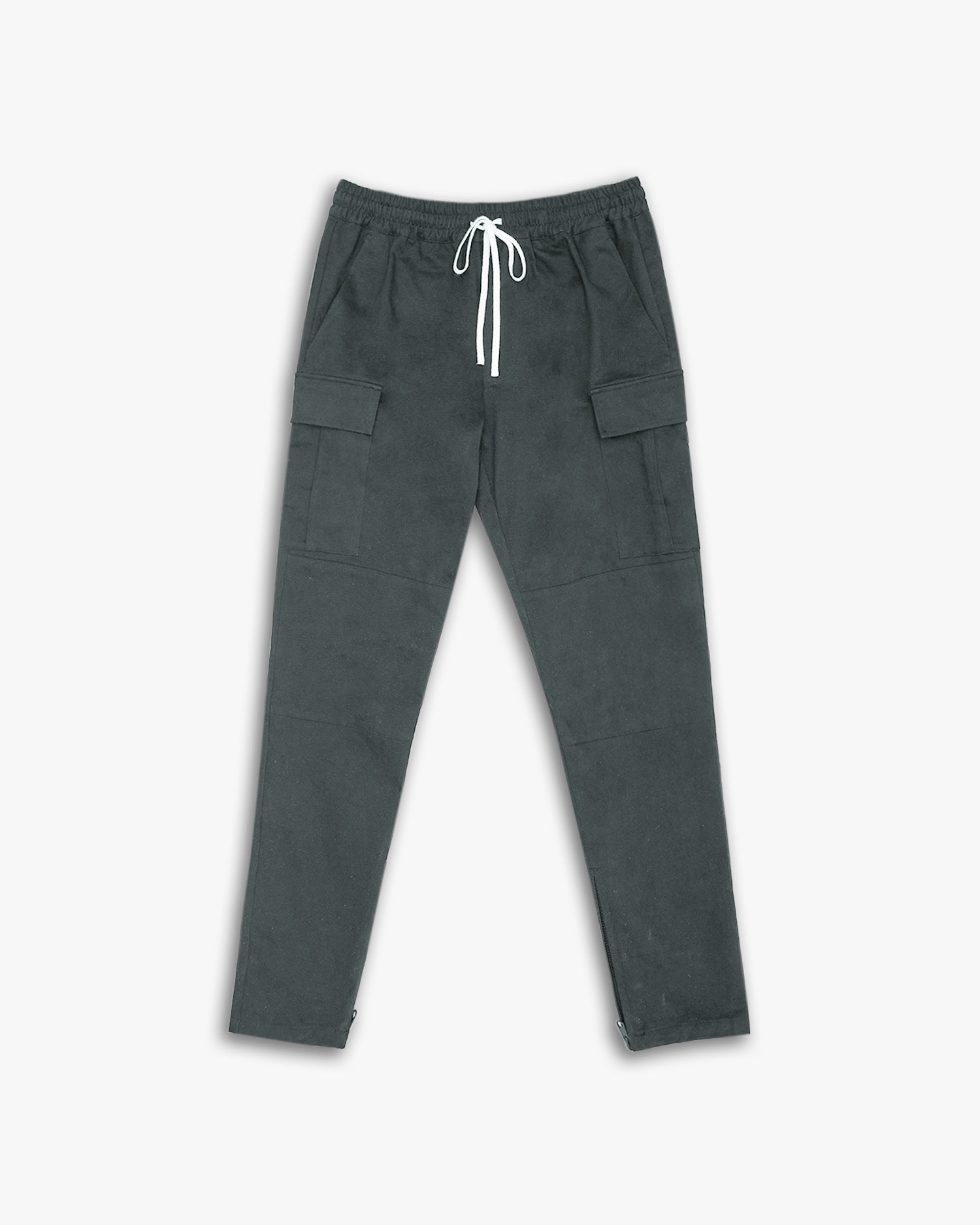 Ankle Zipper Pants - Dove Grey, L image