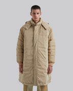 Cinched-Hem Long Puffer Jacket image 1