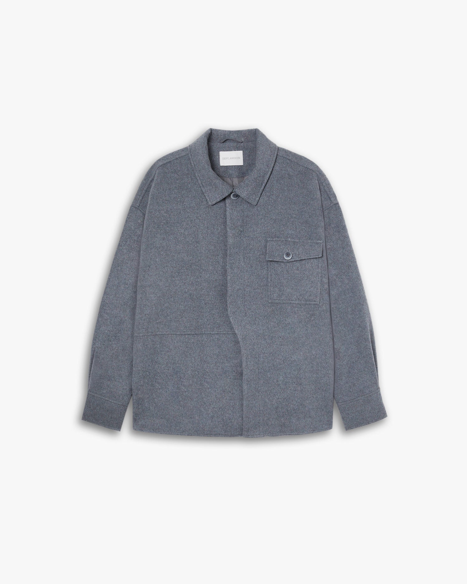 Unique Front-Closure Wool Coat image 0