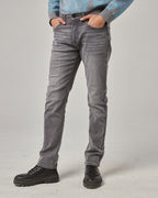 Men's Bleached Slim-Fit Jeans image 1