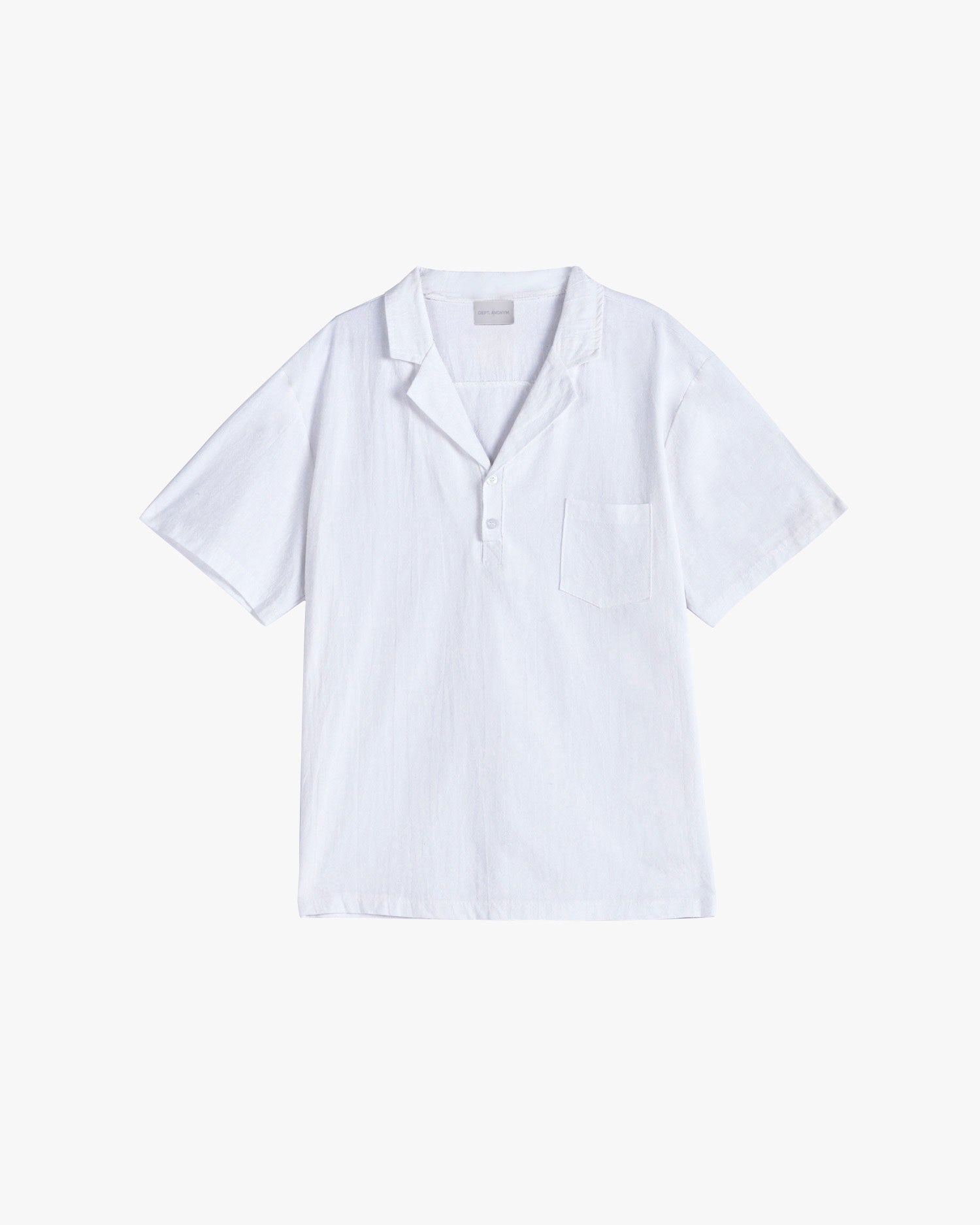 Stylish V-neck Linen T-shirt image 0