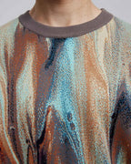 Multicolor Ribbed Sweater image 3