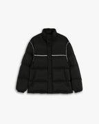 Oversize Reflective-Line Puffer Jacket image 0