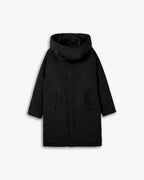 Graphic-Back Hooded Puffer Jacket image 0