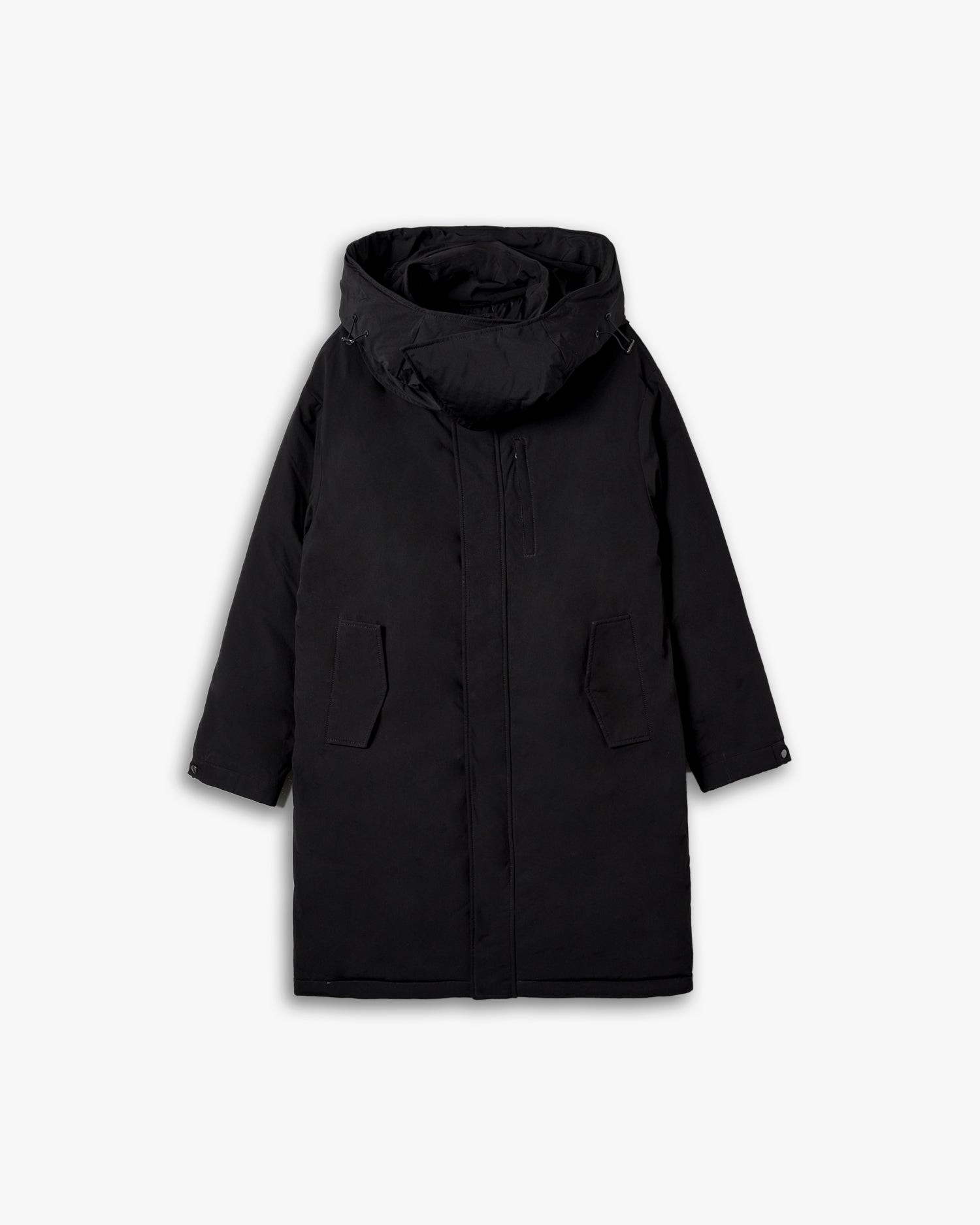 Graphic-Back Hooded Puffer Jacket image 0
