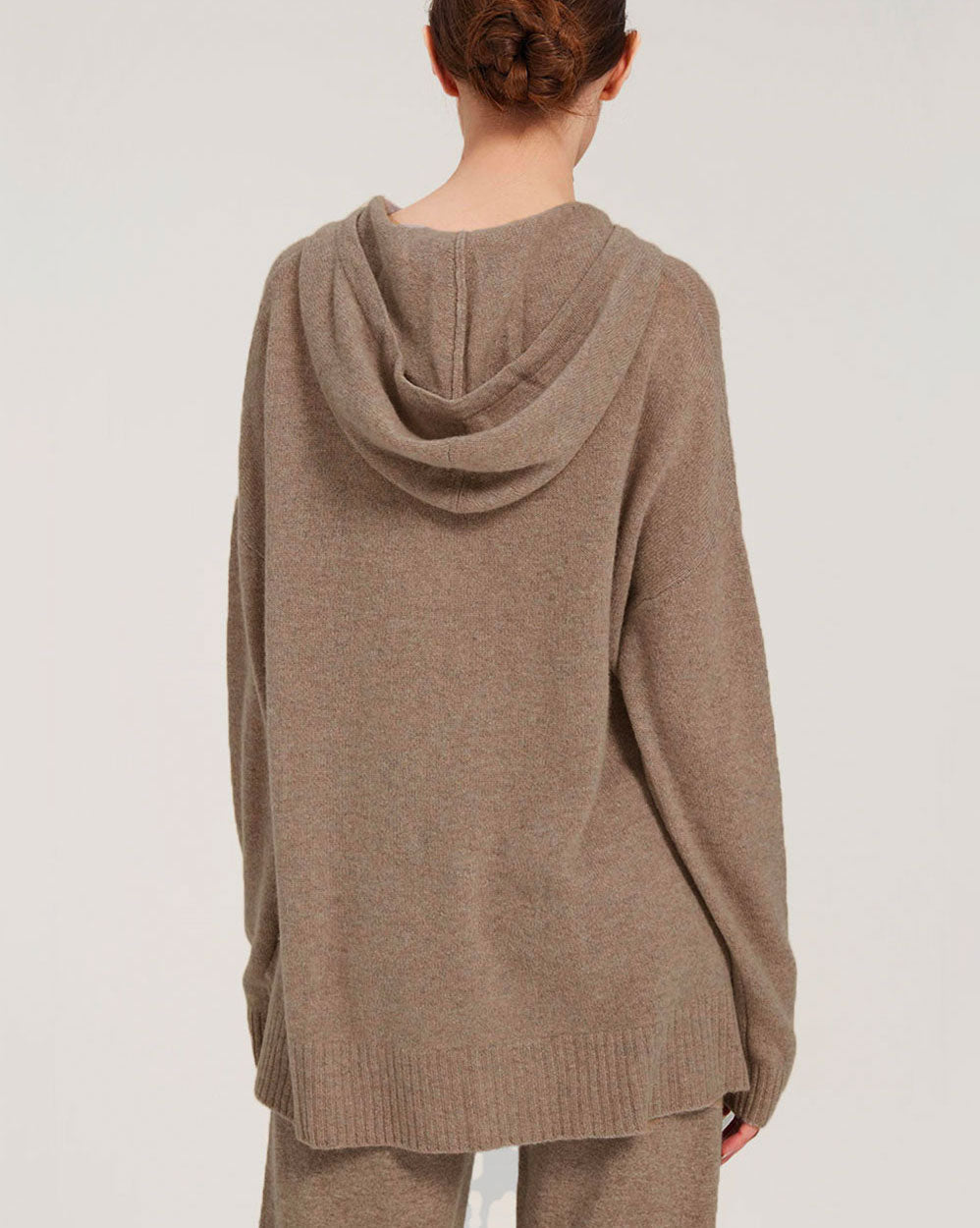Fine-Knit 100% Wool Hoodie Set image 2