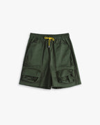 Oversized Workwear Shorts With Pockets image 0